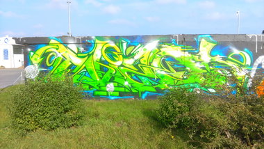 Graffiti Wall - Photo by Hallunken - SHIZO (2016)