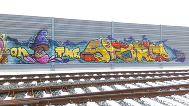 Graffiti Wall - Photo by Hallunken - on, the, STORM (2016)