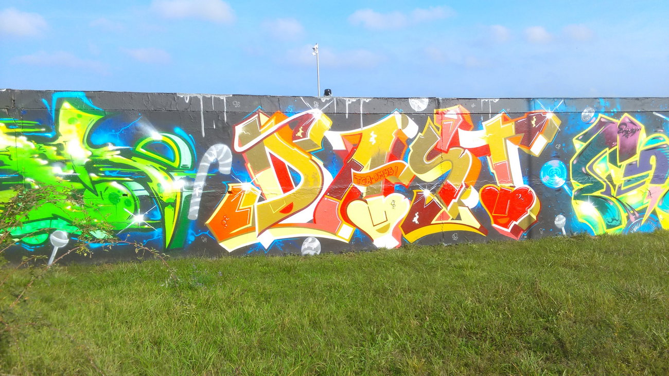 Graffiti Wall - Photo by Hallunken - DAST (2016)