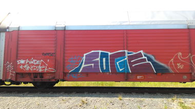 Graffiti Train - Photo by Hallunken - Sorge