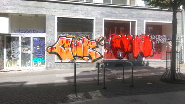 Graffiti Wall - Photo by Hallunken - CWR, GWS