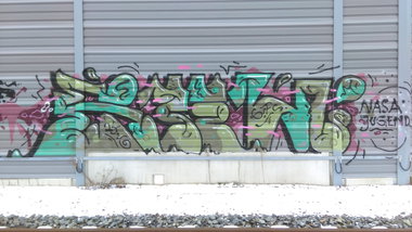 Graffiti Wall - Photo by Hallunken - ROEM (2016)