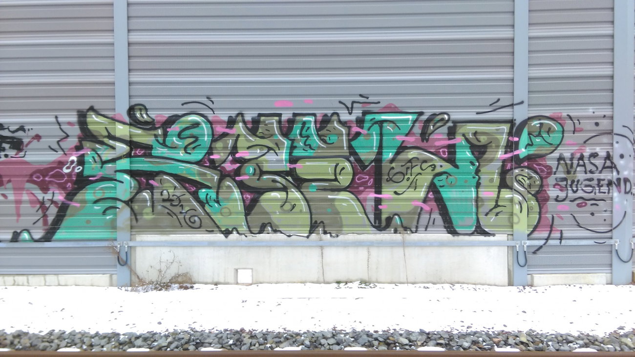 Graffiti Wall - Photo by Hallunken - ROEM (2016)