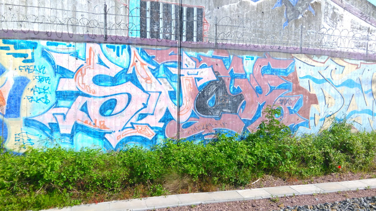 Graffiti Wall - Photo by Hallunken - Smok (1997)