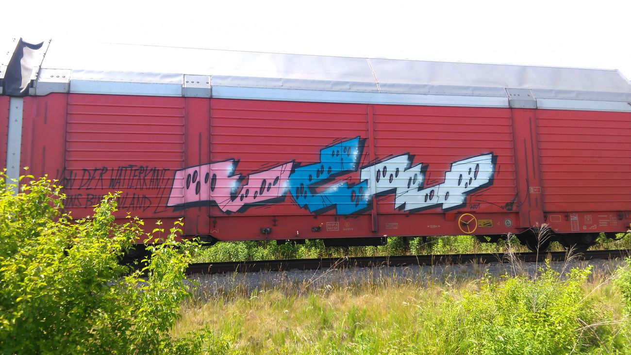 Graffiti Train - Photo by Hallunken - VCU