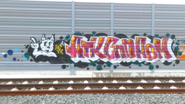 Graffiti Wall - Photo by Hallunken - ATK, CNN, ABM (2016)