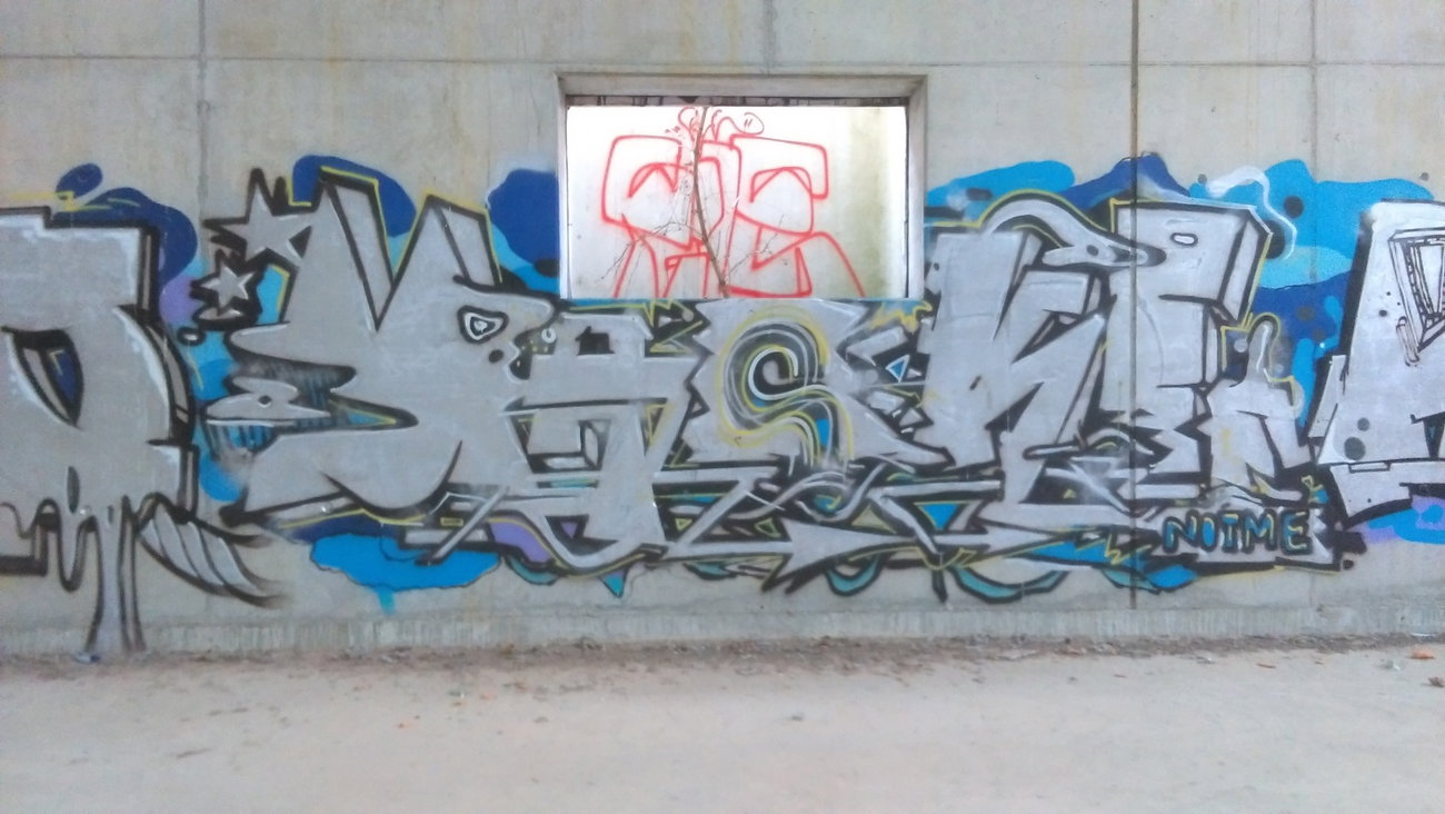 Graffiti Wall - Photo by Hallunken - Maske (2015)