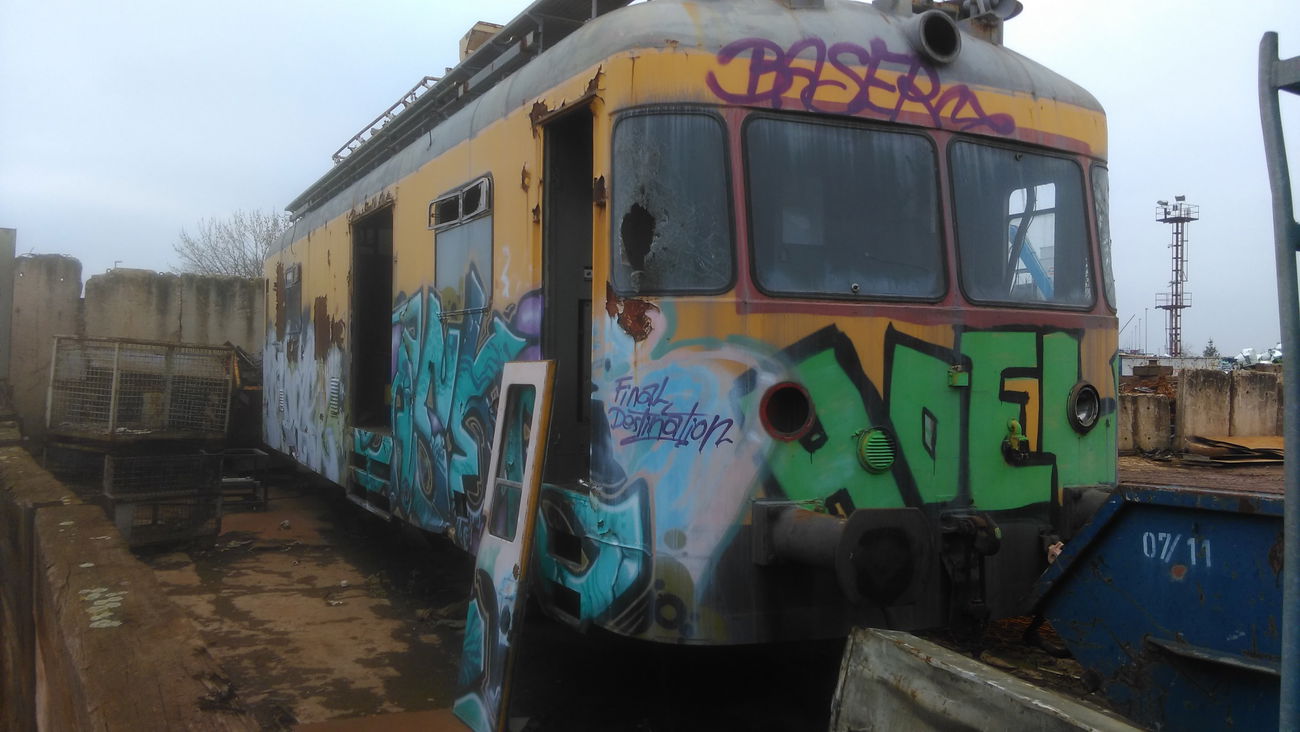Graffiti Train - Photo by Hallunken (2016)