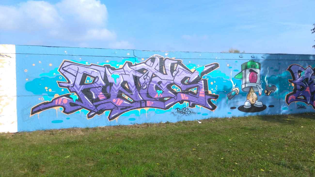 Graffiti Wall - Photo by Hallunken - Pintos (2016)