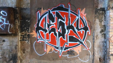 Graffiti Wall - Photo by Hallunken - HESKY, Leipzig