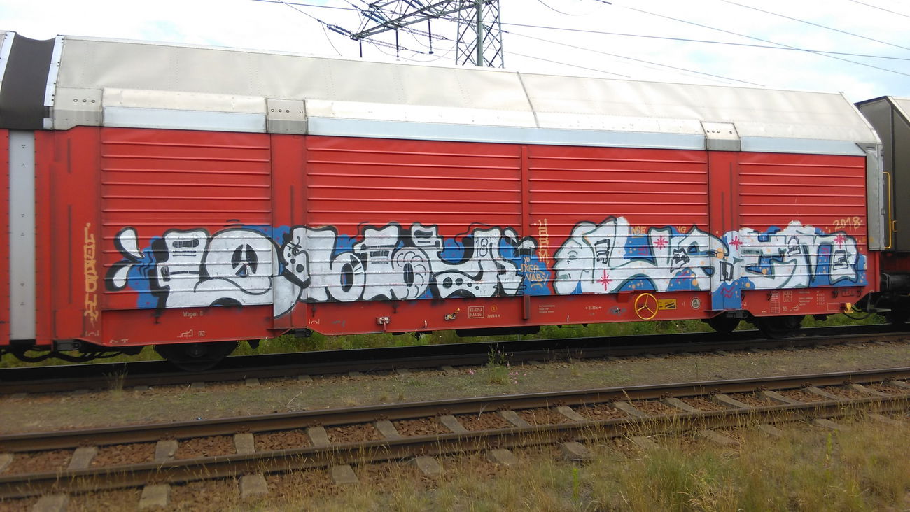 Graffiti Train - Photo by Hallunken - Lobby, USEM