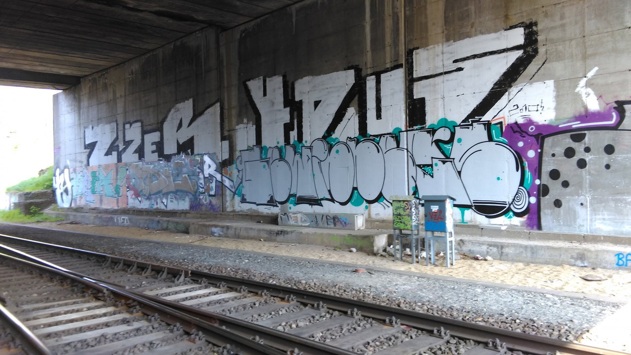 Graffiti Wall - Photo by Hallunken - Gewinners (2017)