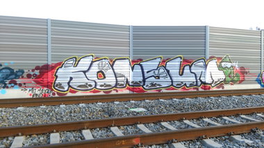 Graffiti Wall - Photo by Hallunken - Konsum (2016)