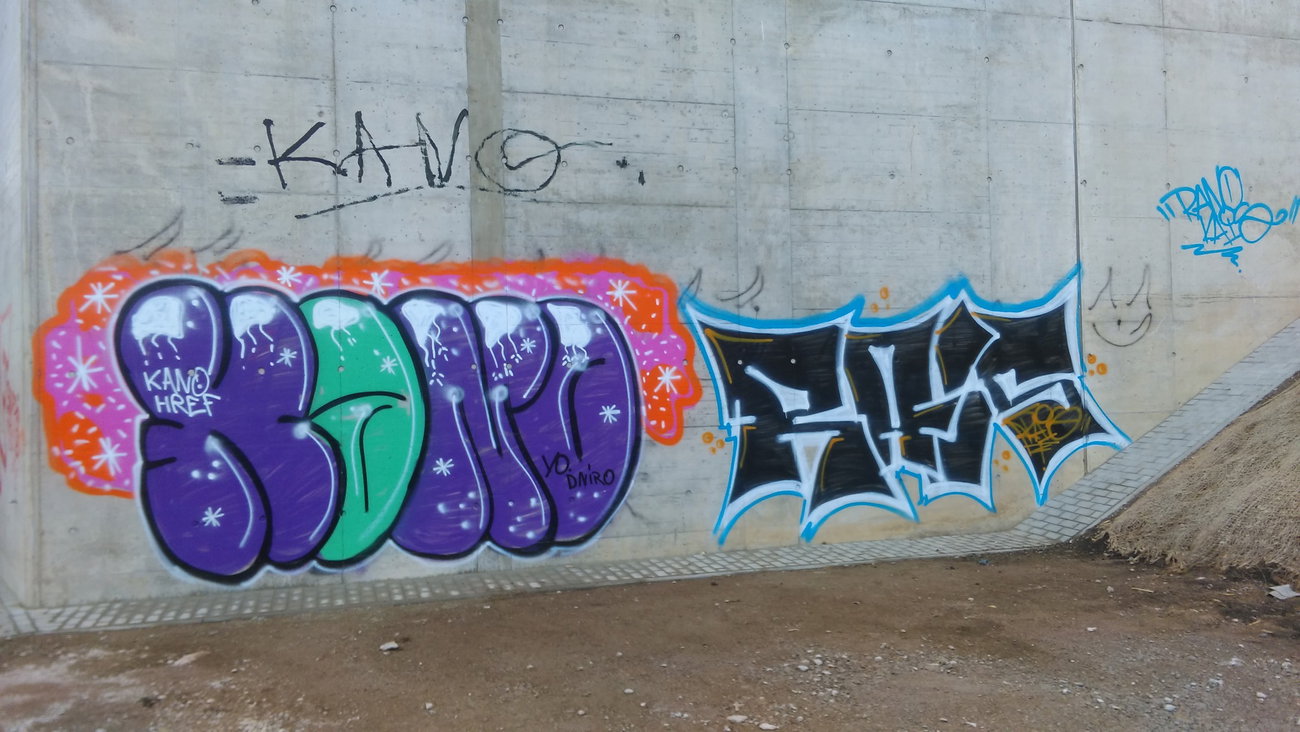 Graffiti Wall - Photo by Hallunken - Kano, Rais (2017)