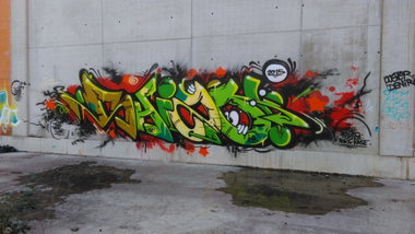 Graffiti Wall - Photo by Hallunken - Shizo (2015)
