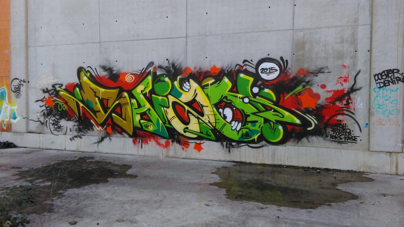 Graffiti Wall - Photo by Hallunken - Shizo (2015)