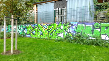 Graffiti Wall - Photo by Hallunken - Shizo, Sore (2016)