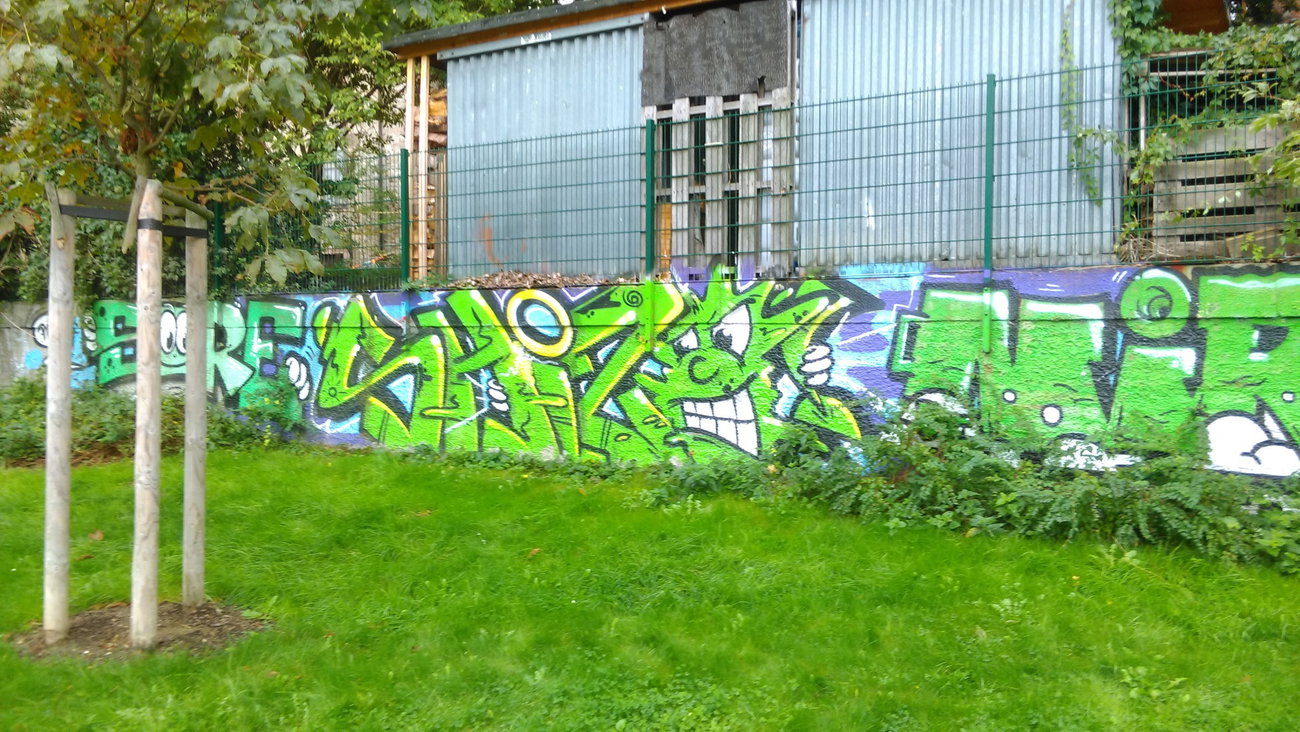 Graffiti Wall - Photo by Hallunken - Shizo, Sore (2016)