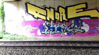 Graffiti Wall - Photo by Hallunken - Amore (2015)