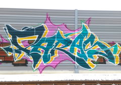 Graffiti Wall - Photo by Hallunken - PARAS (2016)