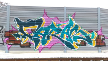 Graffiti Wall - Photo by Hallunken - PARAS (2016)