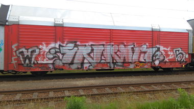 Graffiti Train - Photo by Hallunken - WS, inmo
