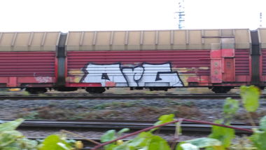 Graffiti Train - Photo by Hallunken - ORG (2016)