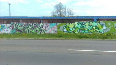 Graffiti Wall - Photo by Hallunken - Repo, Grad (2016)