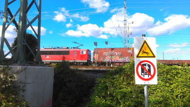 Graffiti Train - Photo by Hallunken - Fysik, CHA, HMP (2015)