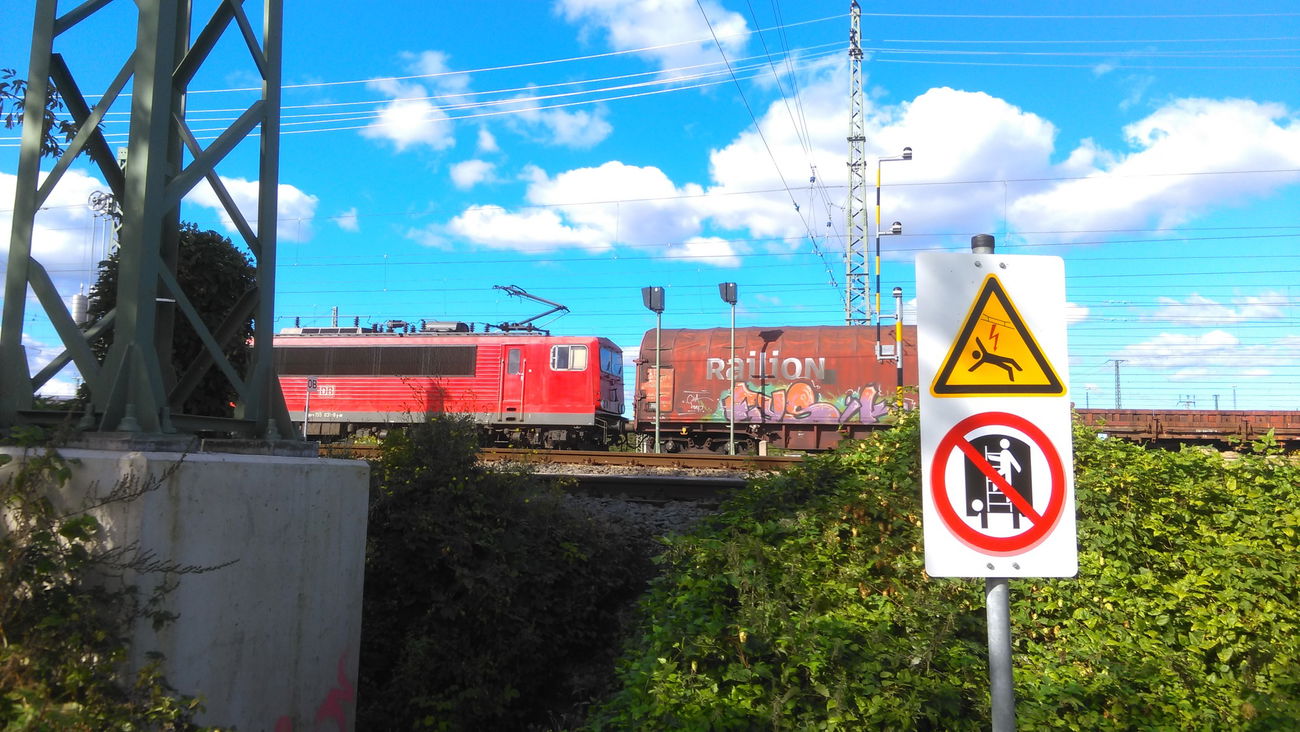 Graffiti Train - Photo by Hallunken - Fysik, CHA, HMP (2015)