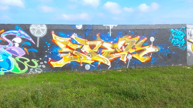 Graffiti Wall - Photo by Hallunken - SPEK (2016)