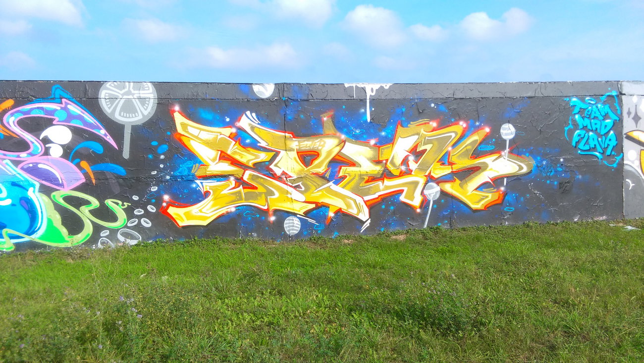 Graffiti Wall - Photo by Hallunken - SPEK (2016)