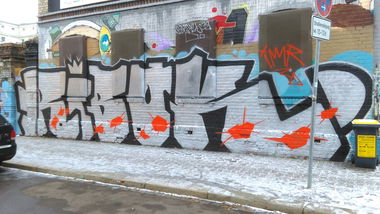 Graffiti Wall - Photo by Hallunken - RIBOK (2017)