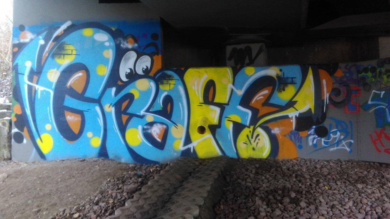 Graffiti Wall - Photo by Hallunken - Graff (2016)