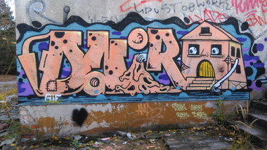 Graffiti Wall - Photo by Hallunken - Dniro (2016)