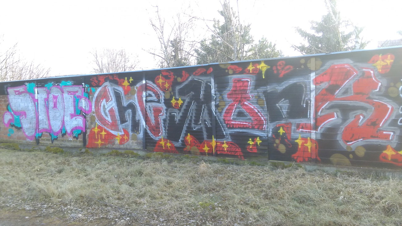 Graffiti Wall - Photo by Hallunken - Stoe, CheMonk (2016)