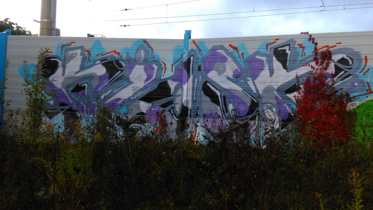 Graffiti Wall - Photo by Hallunken - Kiosk (2014)