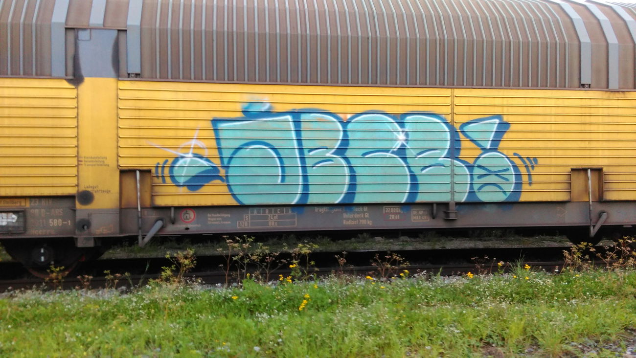 Graffiti Train - Photo by Hallunken - JBCB