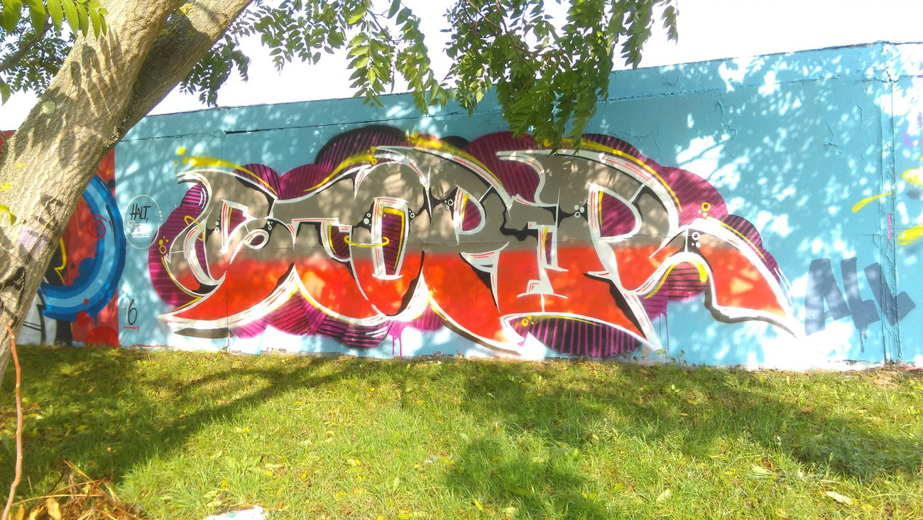 Graffiti Wall - Photo by Hallunken - STOPER, POSTER (2016)