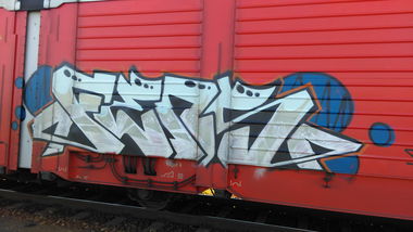 Graffiti Train - Photo by Hallunken - Fens (2017)