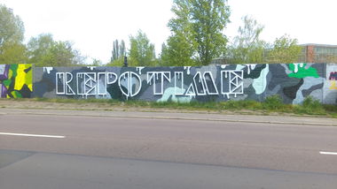 Graffiti Wall - Photo by Hallunken - Repo, Time