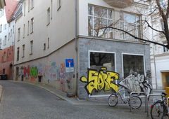 Graffiti Bombing - Photo by Hallunken - GWS, SORE, ANKER (2016)