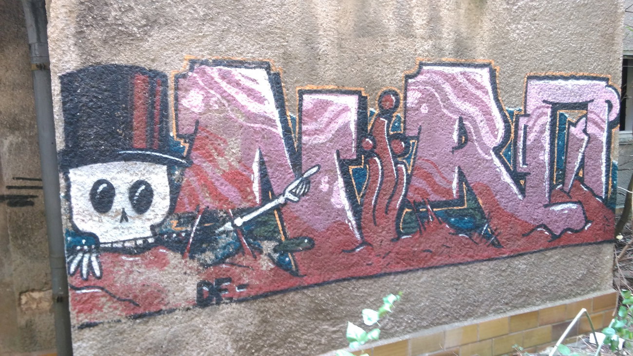 Graffiti Wall - Photo by Hallunken - Deniro