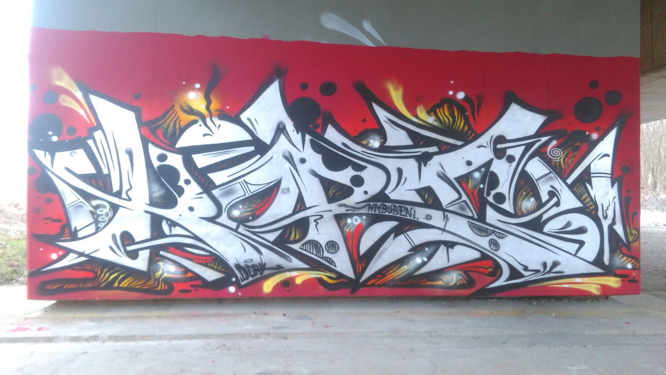 Graffiti Wall - Photo by Hallunken - KORT (2017)