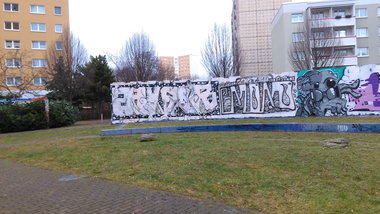 Graffiti Wall - Photo by Hallunken - Zauber, MOND (2017)