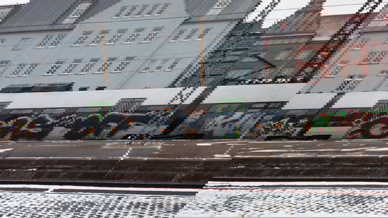 Graffiti Train - Photo by Hallunken - GRS, OFF (2014)