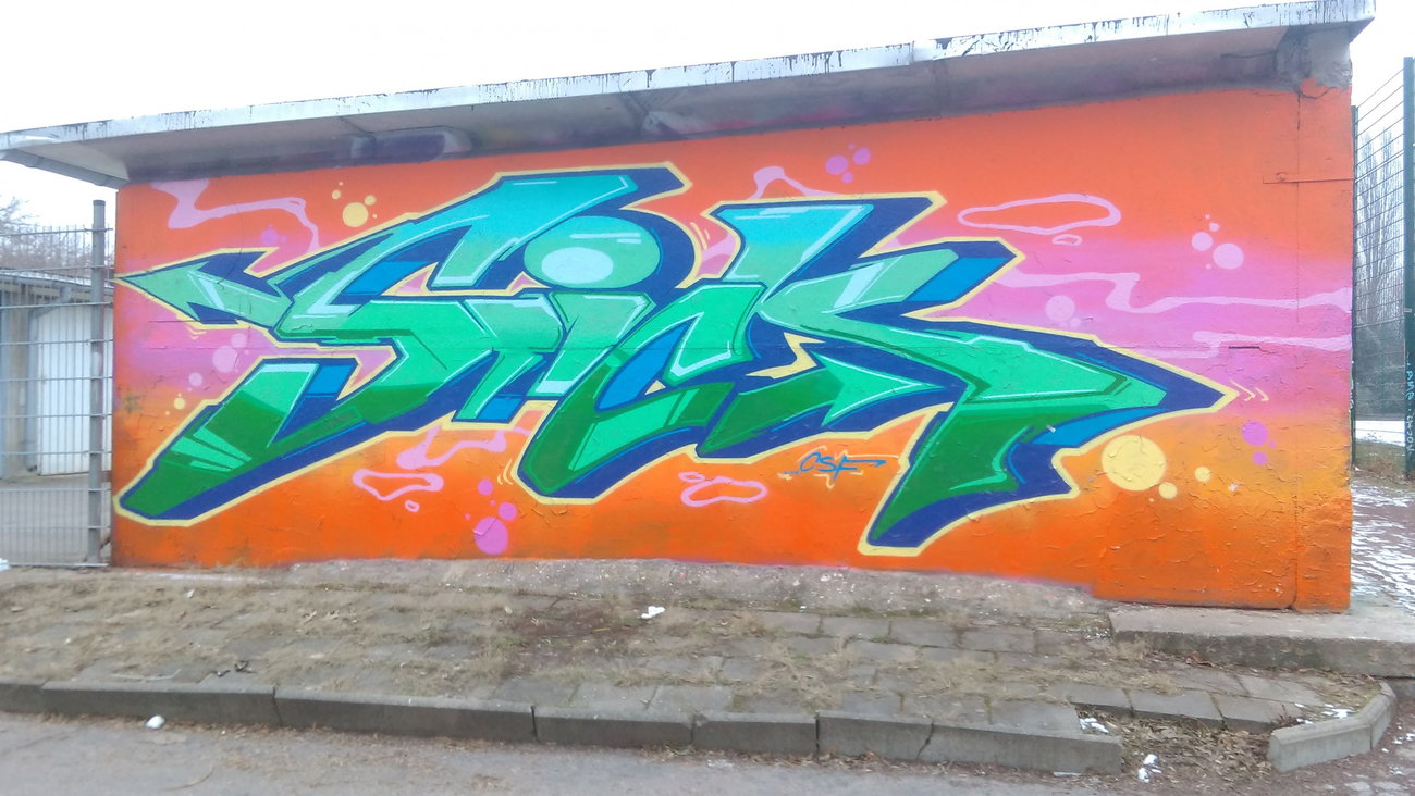 Graffiti Wall - Photo by Hallunken - Stick (2016)