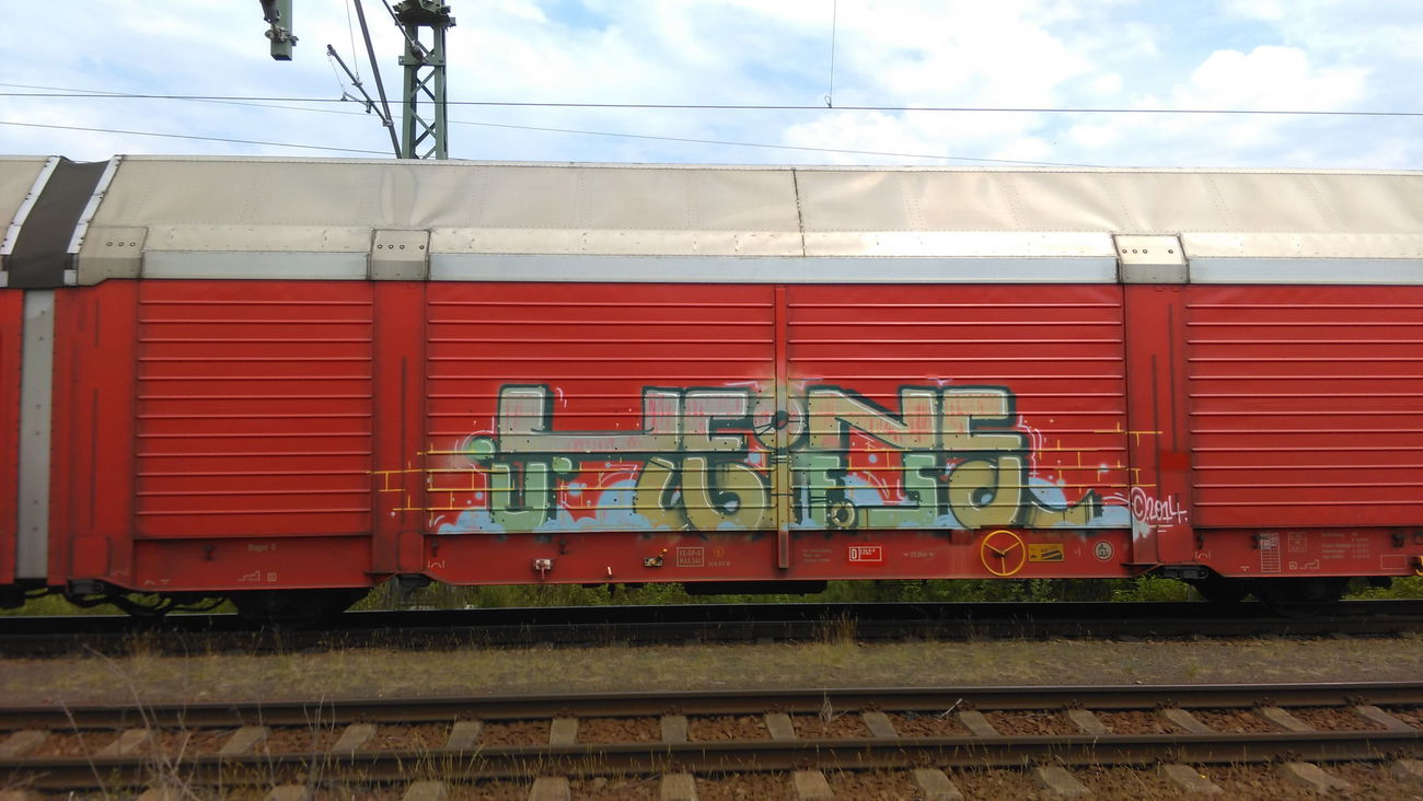 Graffiti Train - Photo by Hallunken - Heins