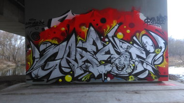 Graffiti Wall - Photo by Hallunken - Graffiti