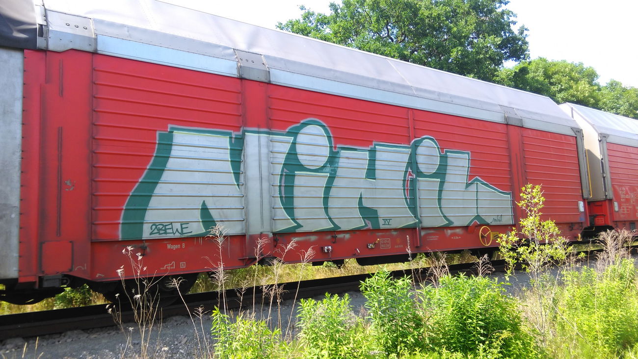 Graffiti Train - Photo by Hallunken - NIHIL